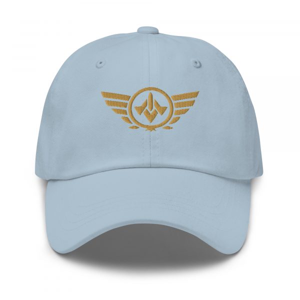 Old Gold Embroidered Logo Dad Cap | Classic Style
