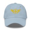 Gold Embroidered Logo Dad Cap | Classic Style