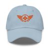 Orange Embroidered Logo Dad Cap | Classic Style