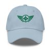 Kelly Green Embroidered Logo Dad Cap | Classic Style
