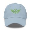 Kiwi Green Embroidered Logo Dad Cap | Classic Style