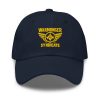 Gold Embroidered Brand Logo Dad Cap | Classic Style