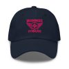 Flamingo Embroidered Brand Logo Dad Cap | Classic Style