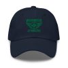 Kelly Green Embroidered Brand Logo Dad Cap | Classic Style