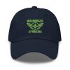 Kiwi Green Embroidered Brand Logo Dad Cap | Classic Style