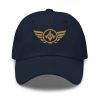Old Gold Embroidered Logo Dad Cap | Classic Style