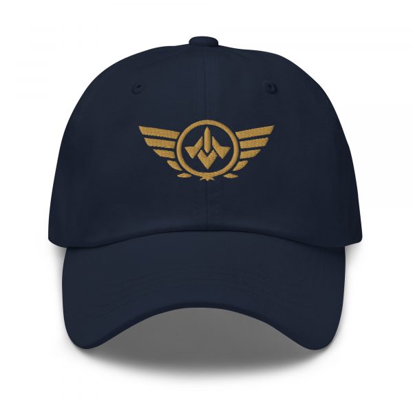 Old Gold Embroidered Logo Dad Cap | Classic Style