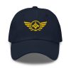 Gold Embroidered Logo Dad Cap | Classic Style