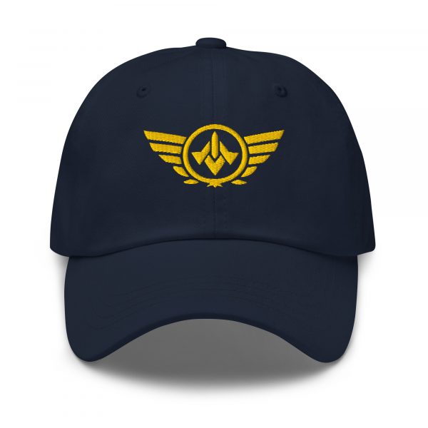 Gold Embroidered Logo Dad Cap | Classic Style