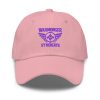 Purple Embroidered Brand Logo Dad Cap | Classic Style