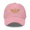 Old Gold Embroidered Logo Dad Cap | Classic Style