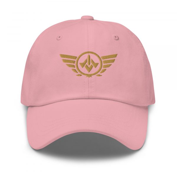 Old Gold Embroidered Logo Dad Cap | Classic Style