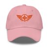 Orange Embroidered Logo Dad Cap | Classic Style