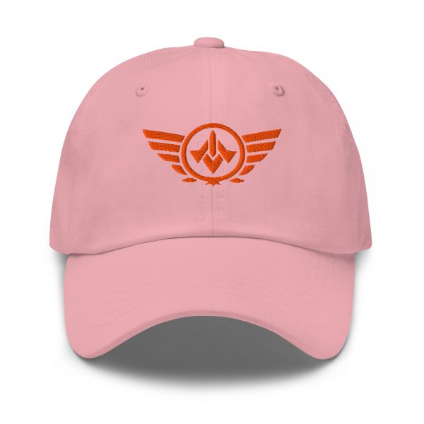 Orange Embroidered Logo Dad Cap | Classic Style