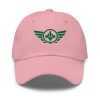 Kelly Green Embroidered Logo Dad Cap | Classic Style