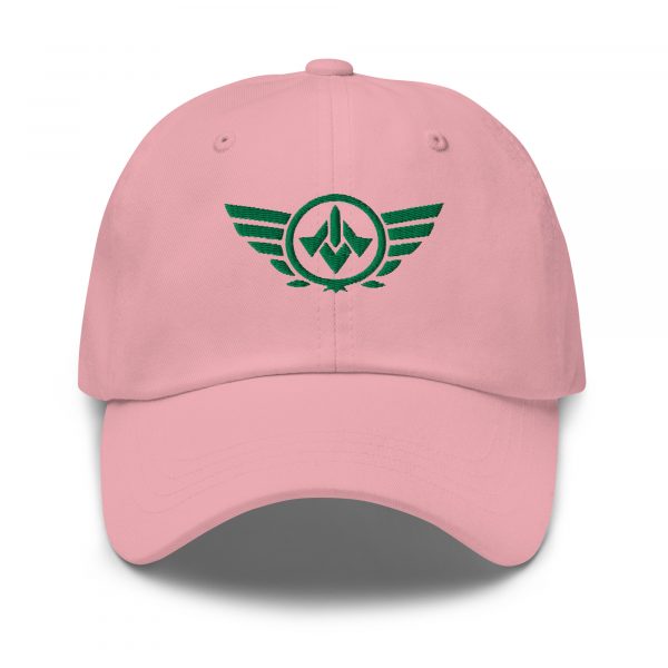 Kelly Green Embroidered Logo Dad Cap | Classic Style