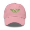 Kiwi Green Embroidered Logo Dad Cap | Classic Style