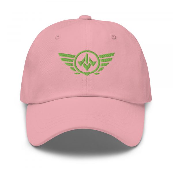 Kiwi Green Embroidered Logo Dad Cap | Classic Style