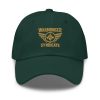 Old Gold Embroidered Brand Logo Dad Cap | Classic Style