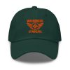 Orange Embroidered Brand Logo Dad Cap | Classic Style