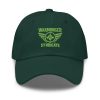 Kiwi Green Embroidered Brand Logo Dad Cap | Classic Style