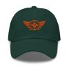 Orange Embroidered Logo Dad Cap | Classic Style