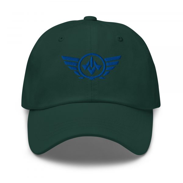 Royal Embroidered Logo Dad Cap | Classic Style