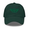 Kelly Green Embroidered Logo Dad Cap | Classic Style