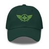 Kiwi Green Embroidered Logo Dad Cap | Classic Style