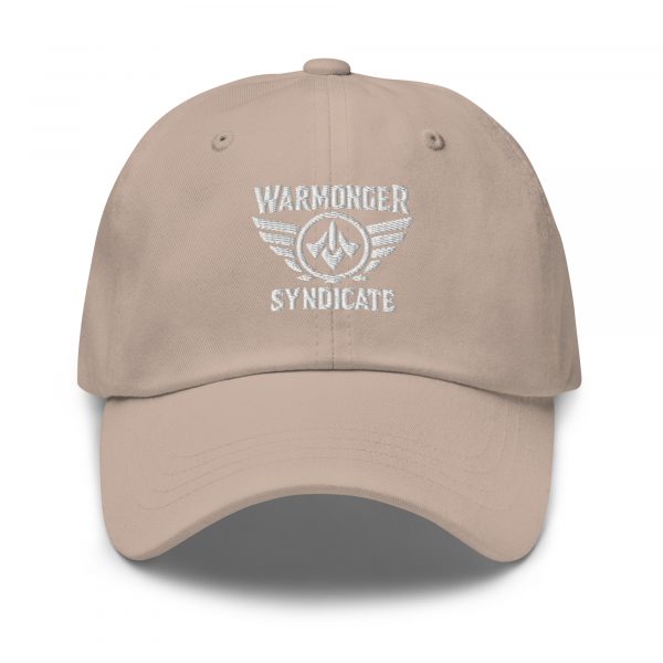 White Embroidered Brand Logo Dad Cap | Classic Style