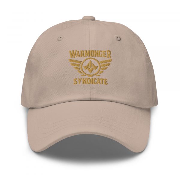Old Gold Embroidered Brand Logo Dad Cap | Classic Style