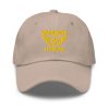 Gold Embroidered Brand Logo Dad Cap | Classic Style