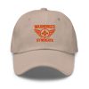 Orange Embroidered Brand Logo Dad Cap | Classic Style