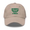 Kelly Green Embroidered Brand Logo Dad Cap | Classic Style