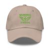 Kiwi Green Embroidered Brand Logo Dad Cap | Classic Style