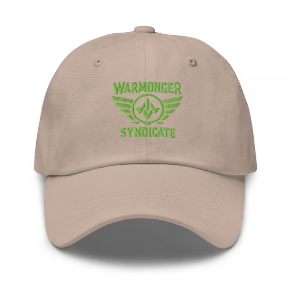 Kiwi Green Embroidered Brand Logo Dad Cap | Classic Style