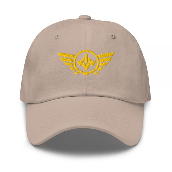Gold Embroidered Logo Dad Cap | Classic Style