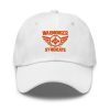 Orange Embroidered Brand Logo Dad Cap | Classic Style