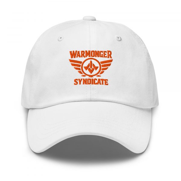 Orange Embroidered Brand Logo Dad Cap | Classic Style