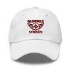 Maroon Embroidered Brand Logo Dad Cap | Classic Style