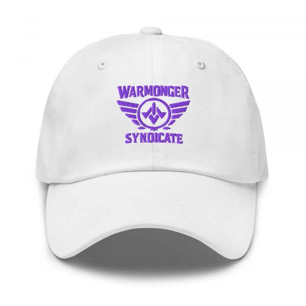 Purple Embroidered Brand Logo Dad Cap | Classic Style