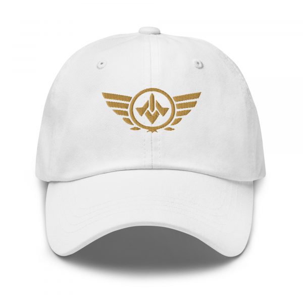 Old Gold Embroidered Logo Dad Cap | Classic Style