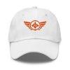 Orange Embroidered Logo Dad Cap | Classic Style