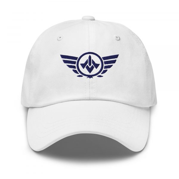 Navy Embroidered Logo Dad Cap | Classic Style