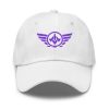 Purple Embroidered Logo Dad Cap | Classic Style