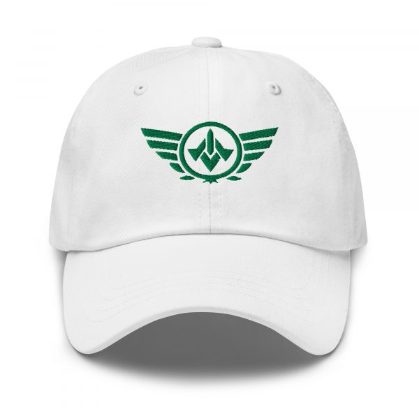 Kelly Green Embroidered Logo Dad Cap | Classic Style