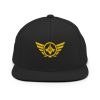 Gold Embroidered Logo Snapback | Premium