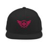 Flamingo Embroidered Logo Snapback | Premium