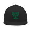 Kelly Green Embroidered Brand Logo Snapback | Premium