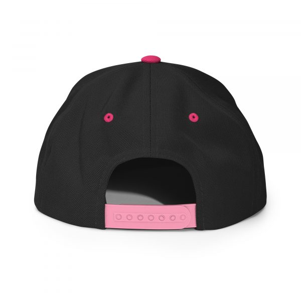 classic-snapback-black-neon-pink-back-68ba562179ced.jpg Royale Embroidered Logo Snapback | Premium